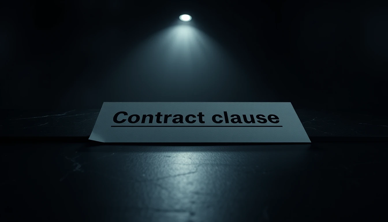 The Contract Clause Swipe File