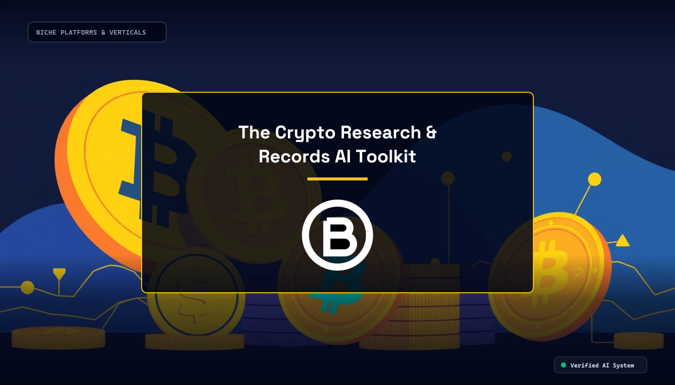 The Crypto Research & Records Blueprint