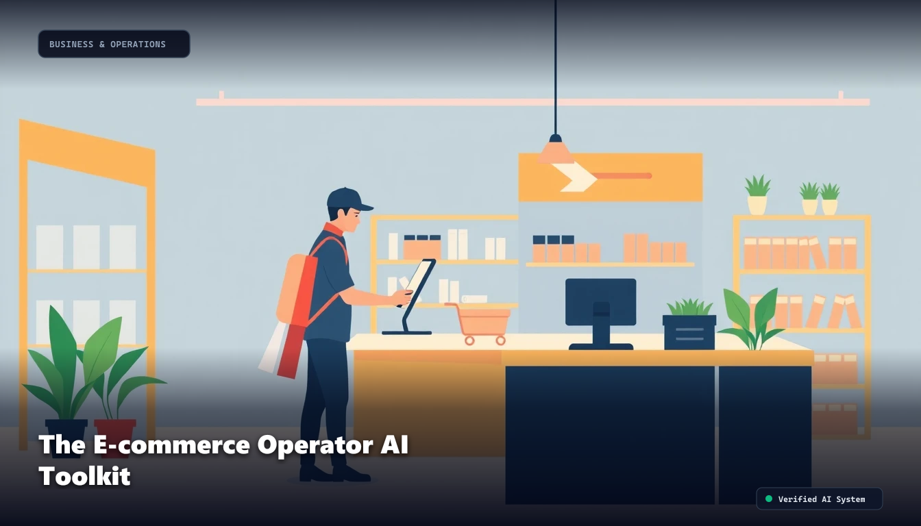 The E-commerce Operator Blueprint