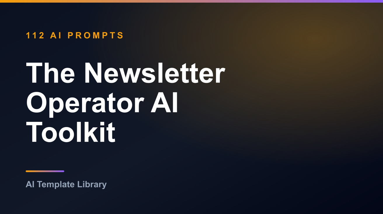 The Newsletter Operator Protocol
